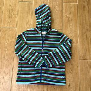 Hanna Andersson Boy’s Striped Zip up Jacket